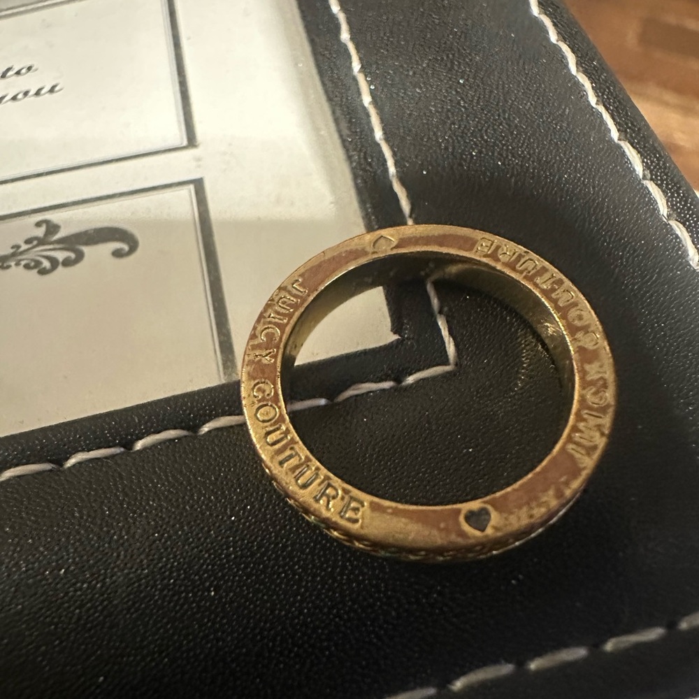 Juicy Couture Gold Braided Ring